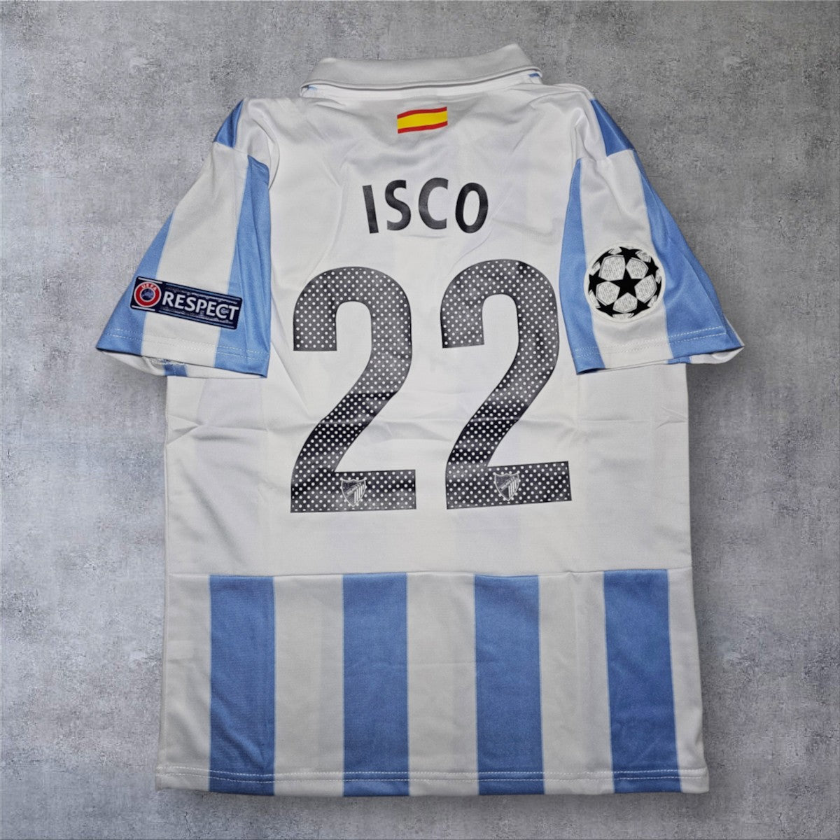 Isco 22 Málaga 2012-13 Champions League retro football shirt