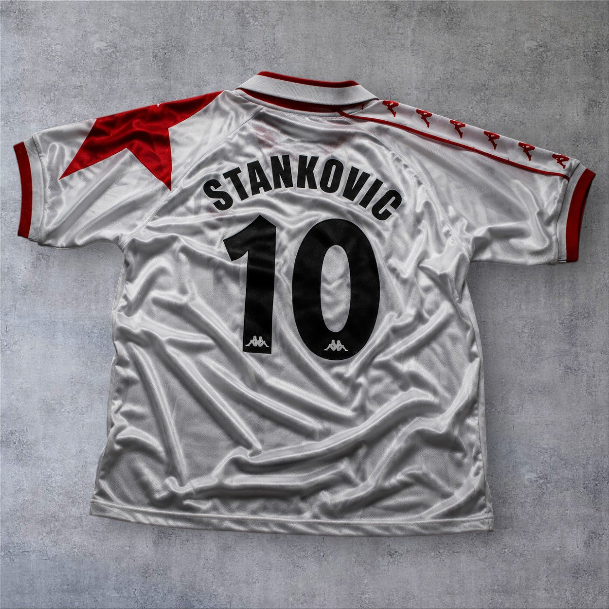 Stankovic 10 Red Star Away 1995/96 retro football shirt