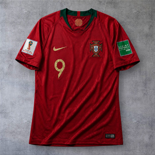 Diogo Jota 9 Portugal Home 2018 World Cup retro football shirt