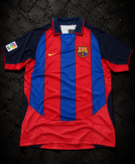 Ronaldinho 10 - Barcelona Home 2003/04 La Liga
