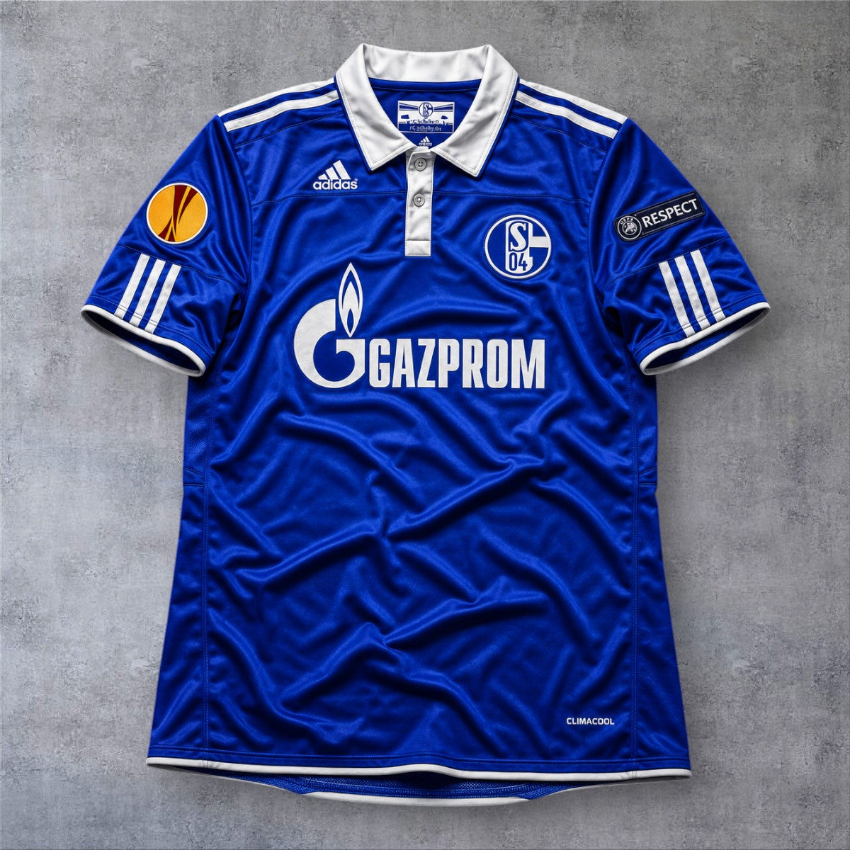 Farfan 17 Schalke Home 10/11 Europa League retro football shirt