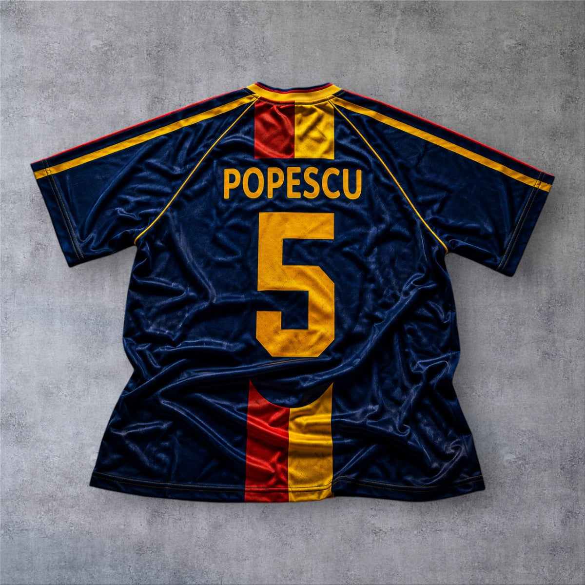 Popescu 5 Galatasaray Away 1998/99 retro football shirt