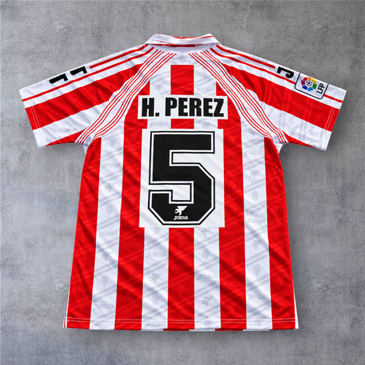 Hugo Perez 5 - Sporting Gijon 1995/96 Home