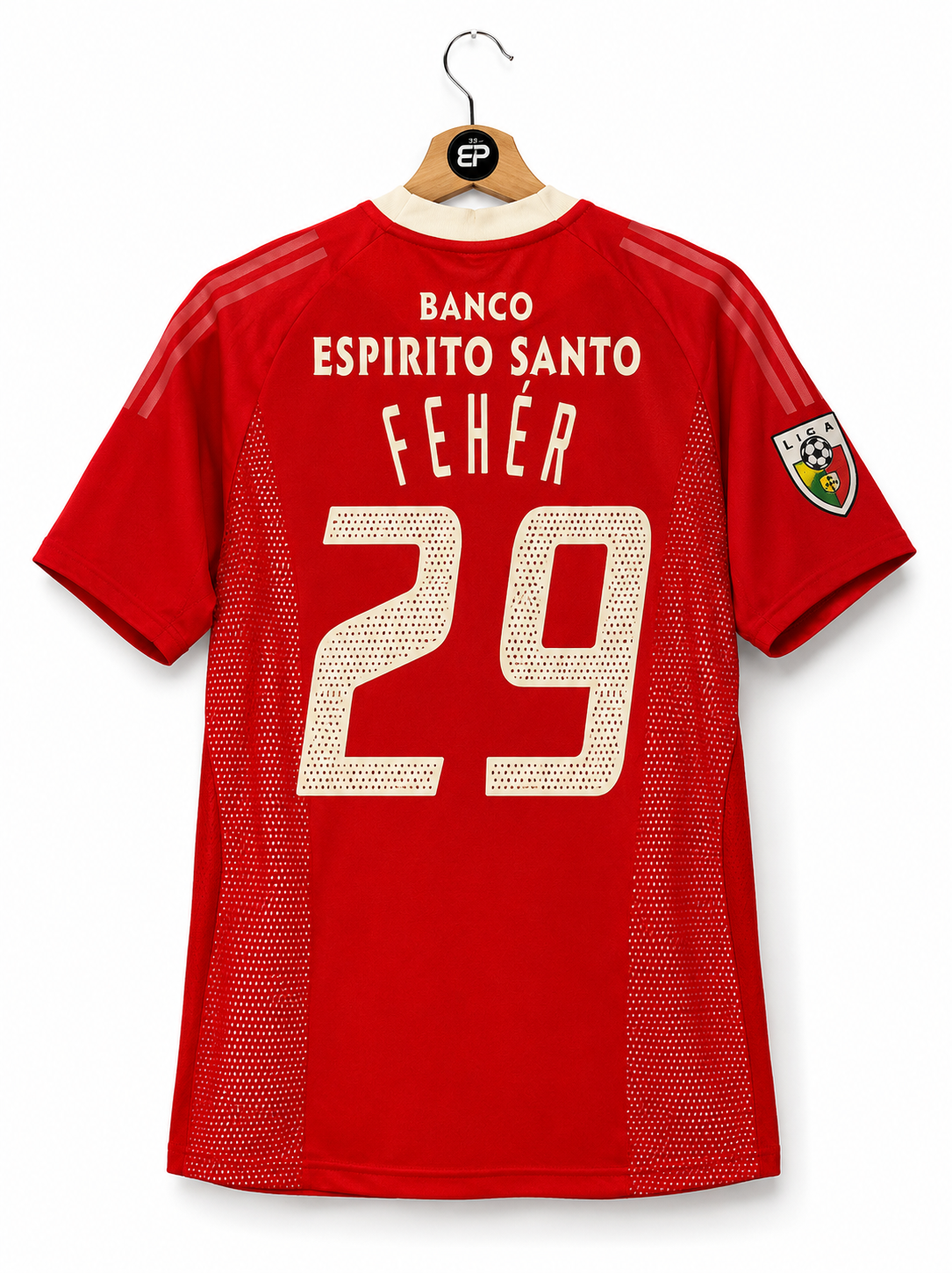 Fehér 29 - SL Benfica Home 2002/03 Liga Portugal