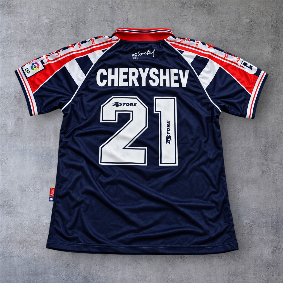 Cheryshev 21 - Sporting Gijon 1999/00 Away La Liga
