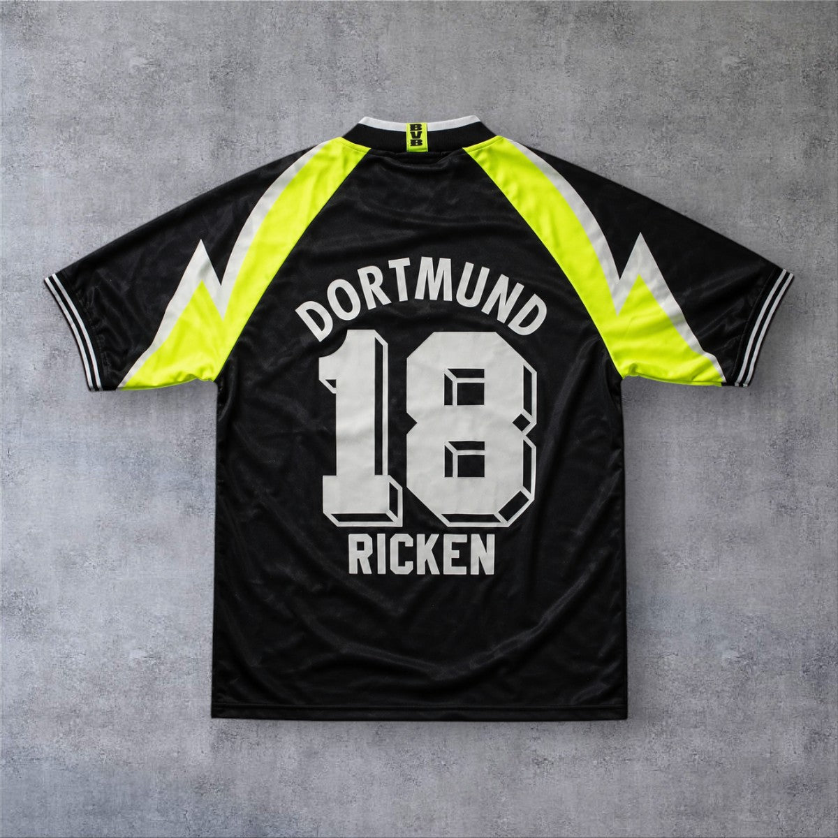 Ricken 18 Borussia Dortmund Away 1995/96 retro football shirt