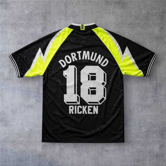 Ricken 18 Borussia Dortmund Away 1995/96 retro football shirt