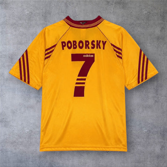 Poborsky 7 Benfica Away 1998/1999 retro football shirt