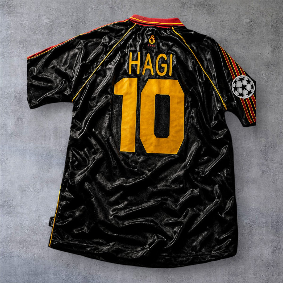 Hagi 10 Galatasaray Away 1999 Champions League retro football shirt