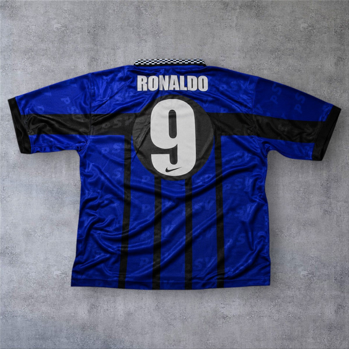 Ronaldo 9 PSV Away 1996/97 retro football shirt