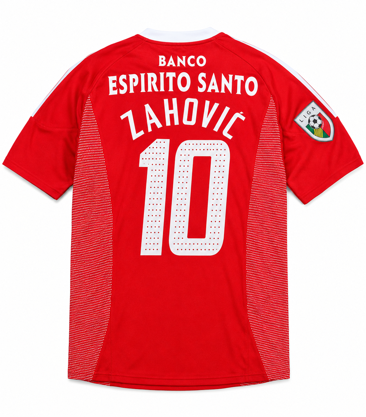 Zahovic 10 - SL Benfica Home 2002/03 Liga Portugal