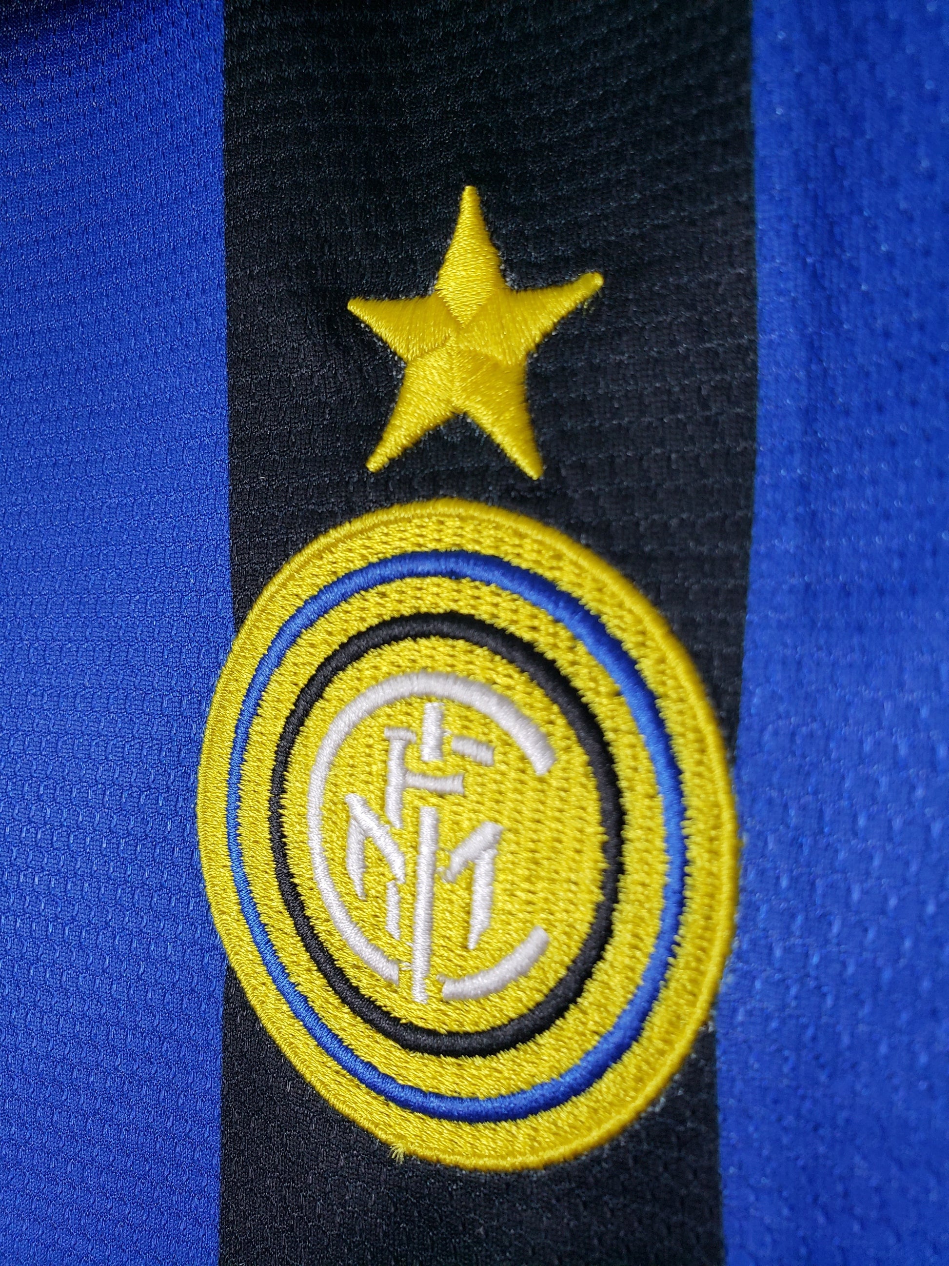 Ronaldo 9 Inter Home 1998/99 Champions League retro football shirt