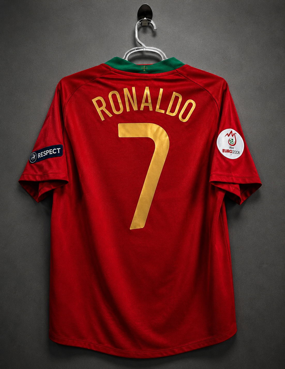 C.Ronaldo 17 - Portugal Home (Game Writting) 2008 Euro