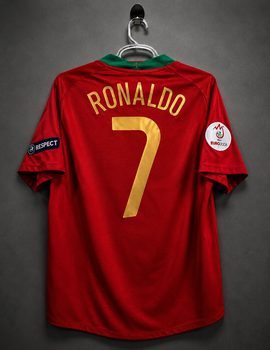C.Ronaldo 17 - Portugal Home (Game Writting) 2008 Euro