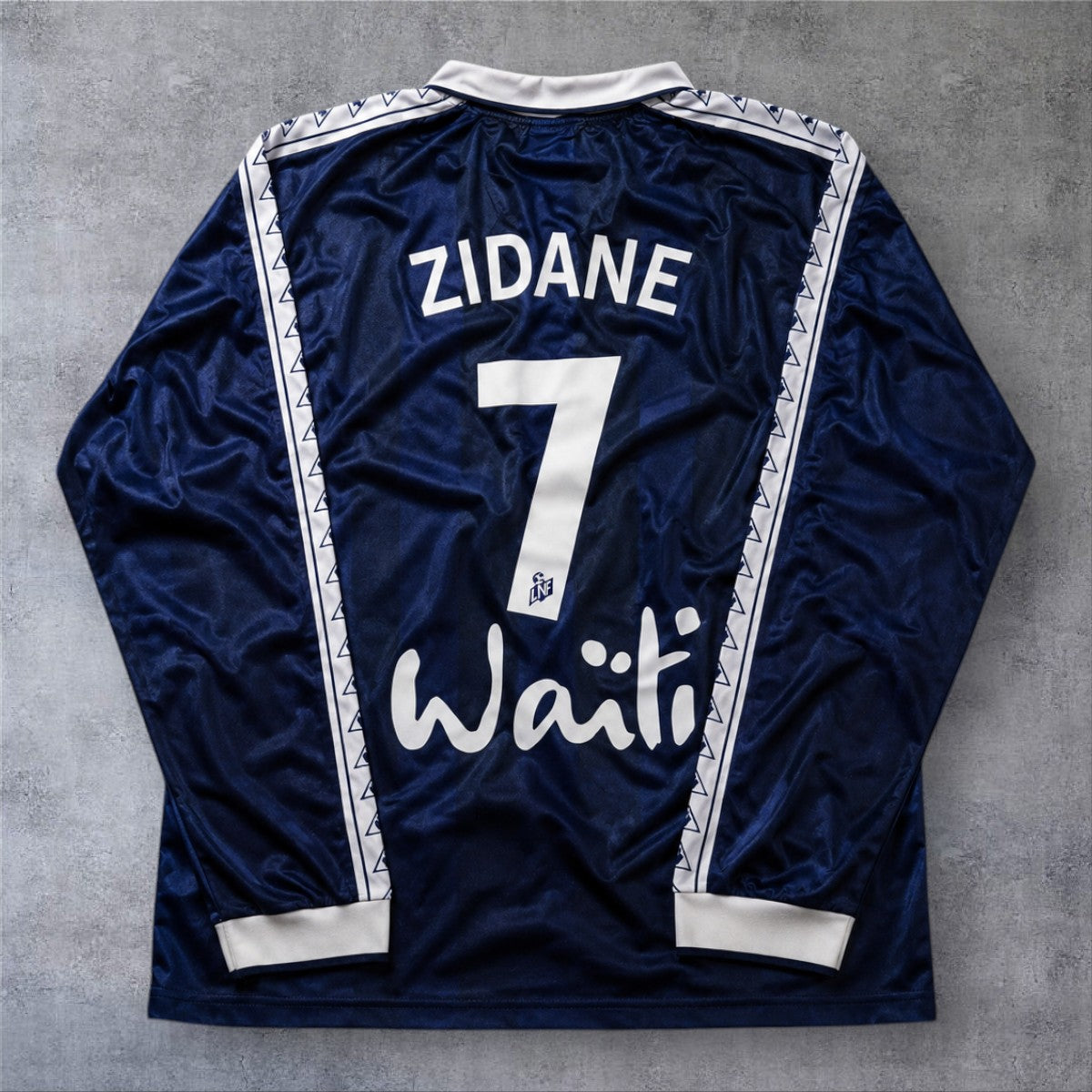 Zidane 7 Bordeaux Home 1996/97 retro football shirt