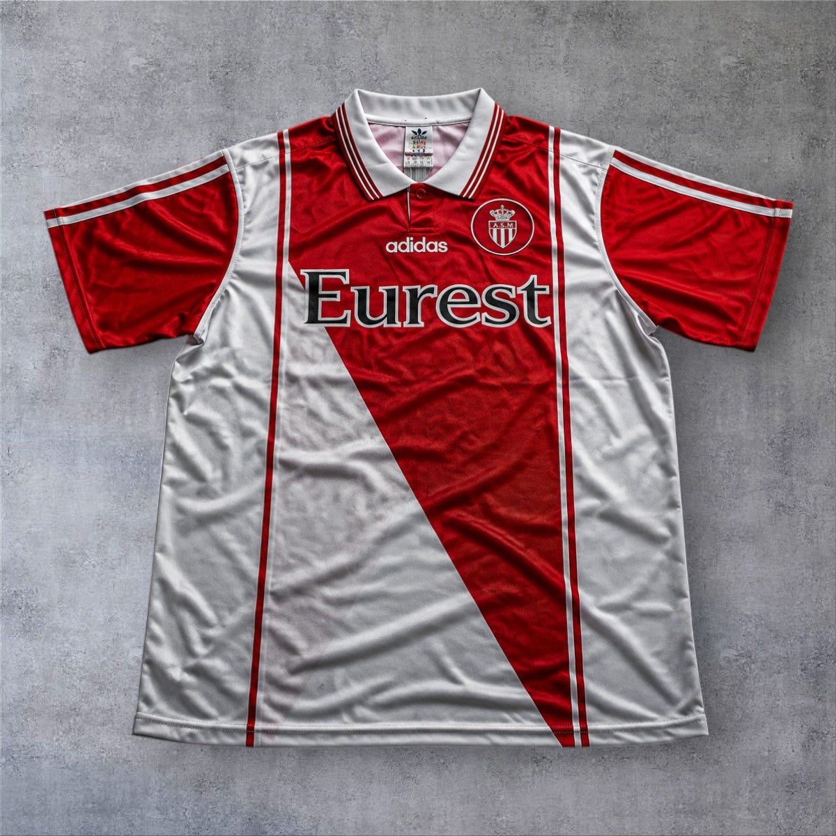 Henry 28 Monaco Home 1998 retro football shirt
