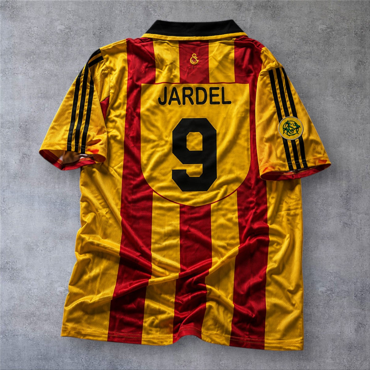 Mário Jardel 9 Galatasaray Home 1999/00 Europa League retro football shirt