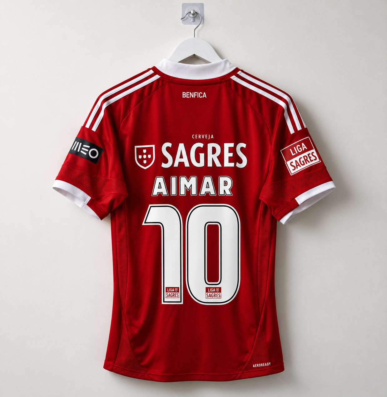 Aimar 10 - SL Benfica Home 2009/10 Liga Sagres