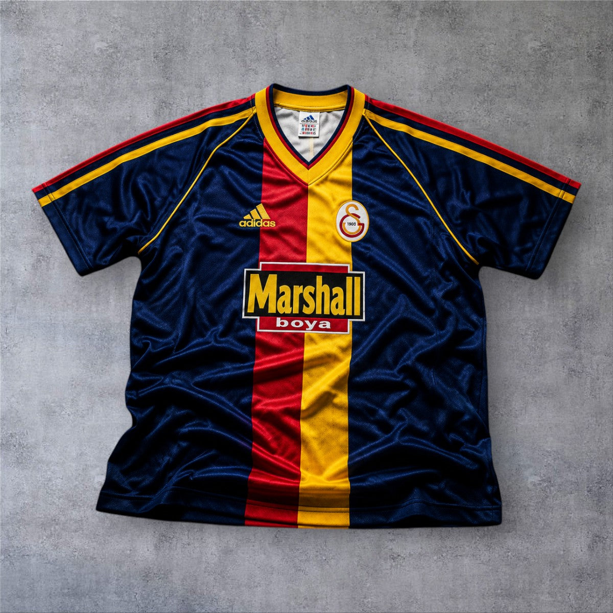 Popescu 5 Galatasaray Away 1998/99 retro football shirt