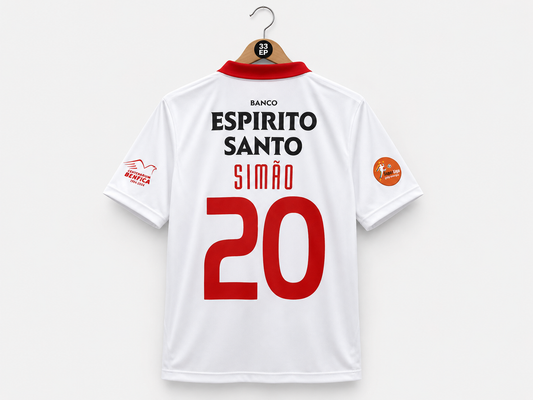 Simão 20 - SL Benfica Away 2004/05 Liga Portugal