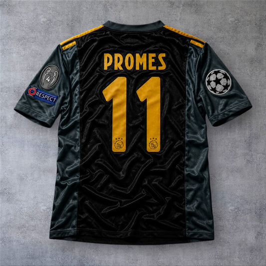 Promes 11 Ajax Away 2020/21 Champions League retro football shirt