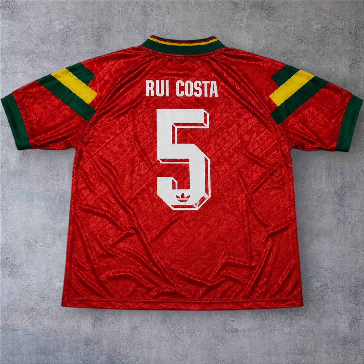 Rui Costa 5 Portugal Home 1992/1994 retro football shirt