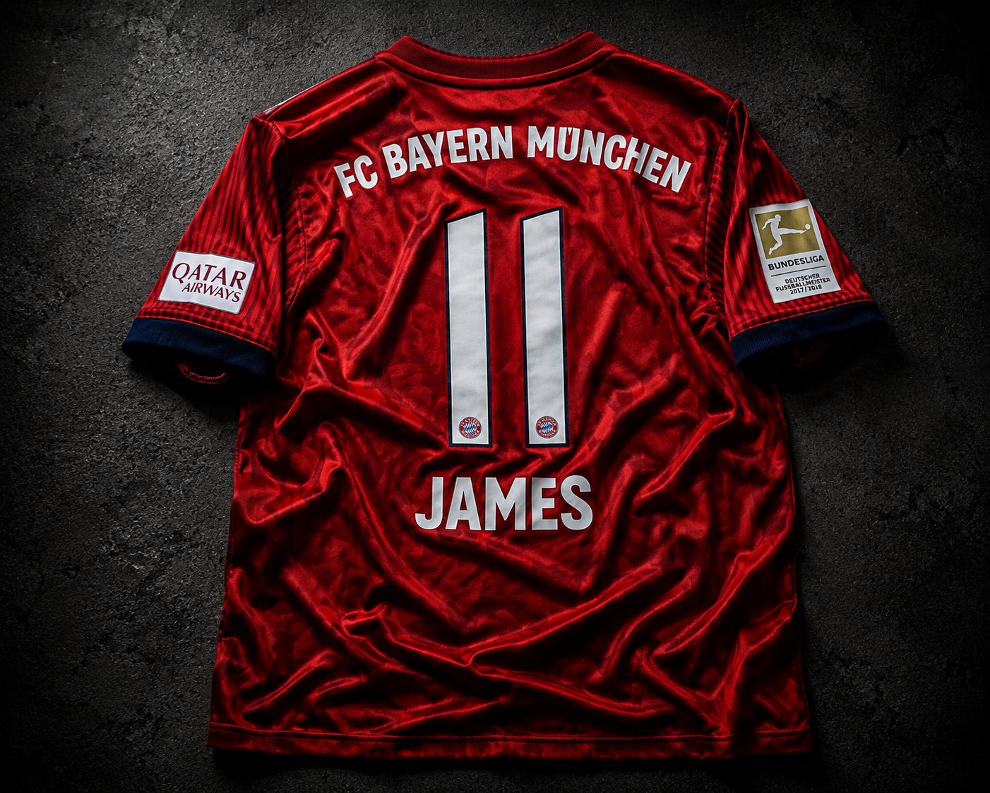 James 11 - Bayern Home 2018/19 Bundesliga