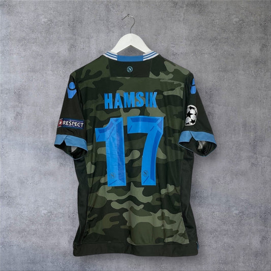 Hamsik 17 Napoli camo kit - 2013/14 Champions League