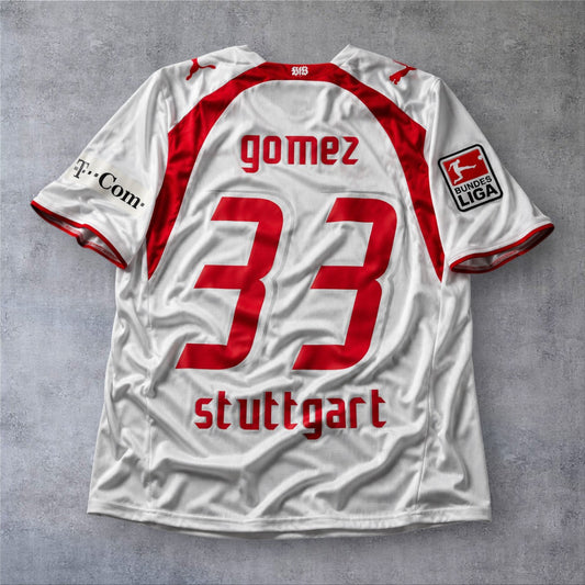 Mário Gomez Stuttgart Home 2006/07 Bundesliga retro football shirt