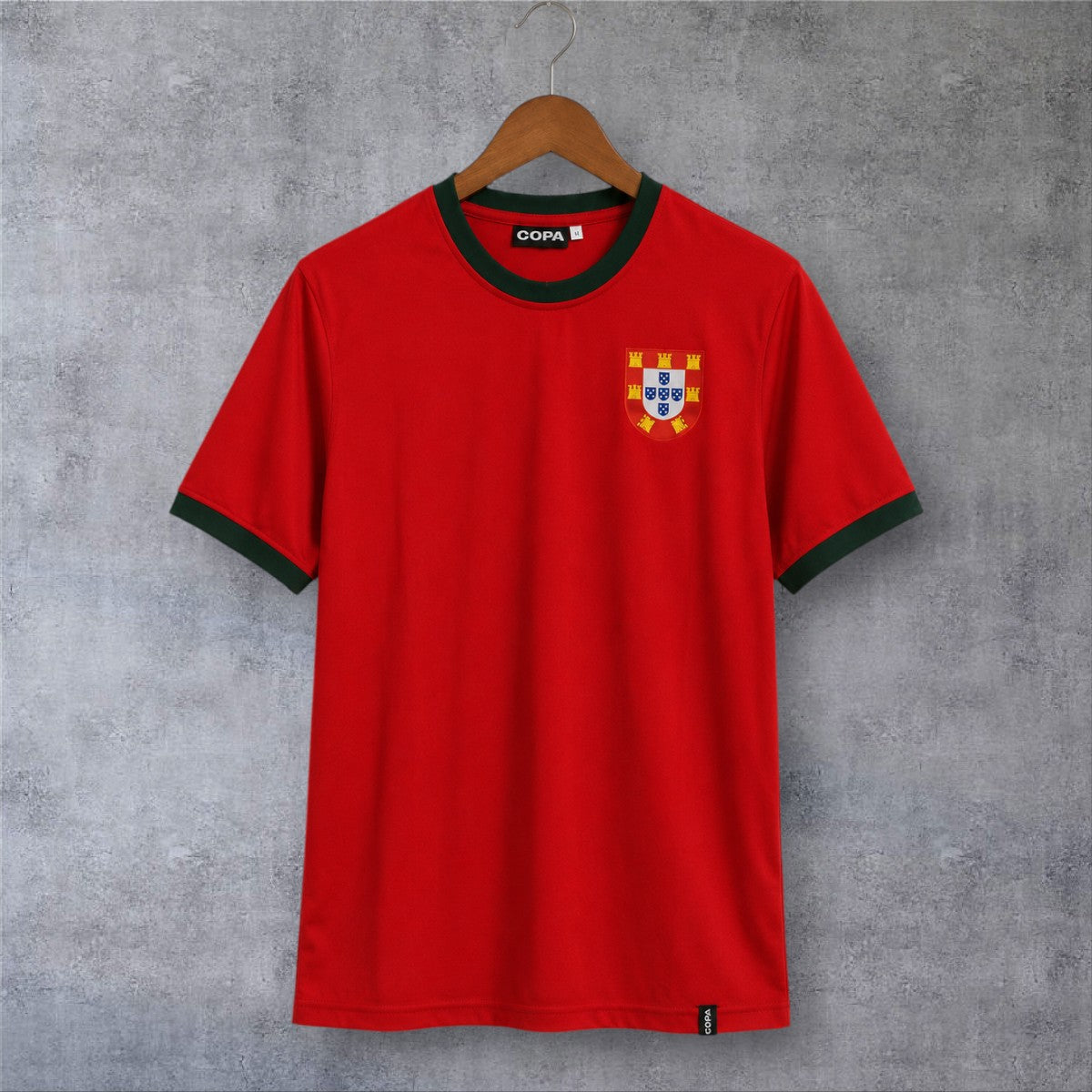 Eusébio 13 Portugal Home 1966 retro football shirt