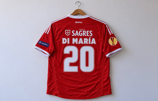Di Maria 20 - SL Benfica Home 2009/10 Europa League