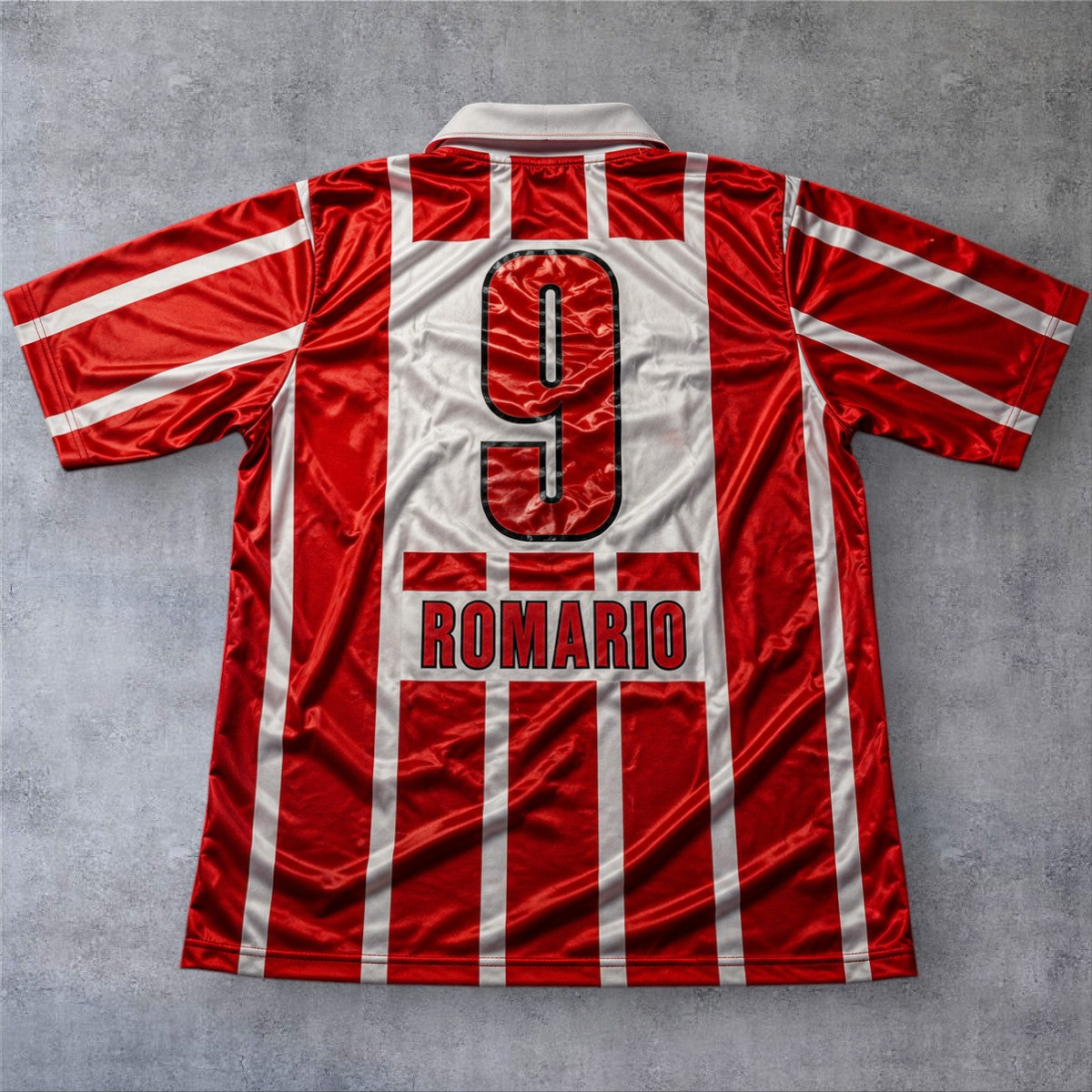 Romario 9 PSV Home 1990/91 retro football shirt