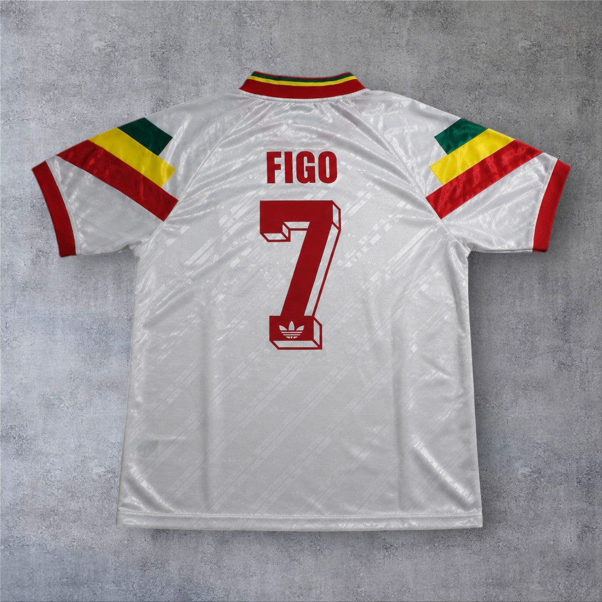 Figo 7 Portugal Away 1992/1994 retro football shirt