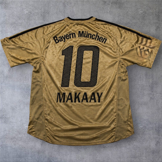 Makaay 10 Bayern Away 2004/05 Bundesliga retro football shirt