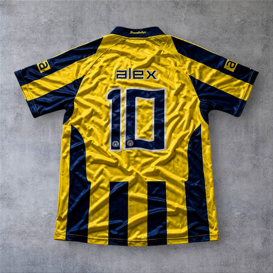 Alex 10 Fenerbahce 2008/09 Home retro football shirt