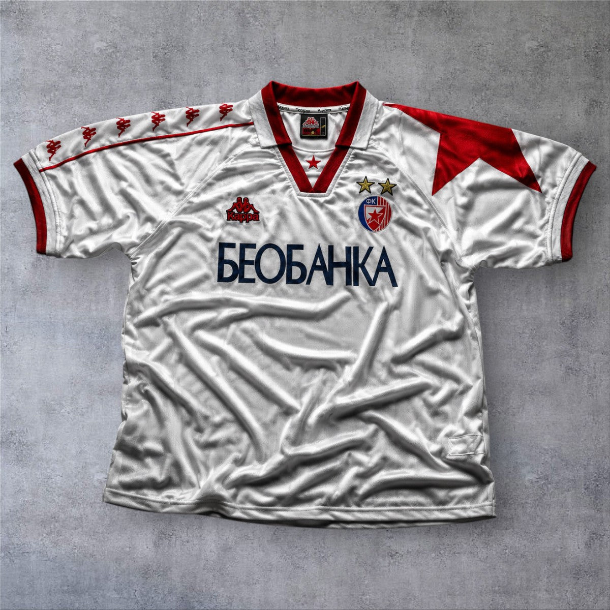 Stankovic 10 Red Star Away 1995/96 retro football shirt