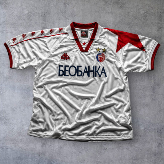 Stankovic 10 Red Star Away 1995/96 retro football shirt