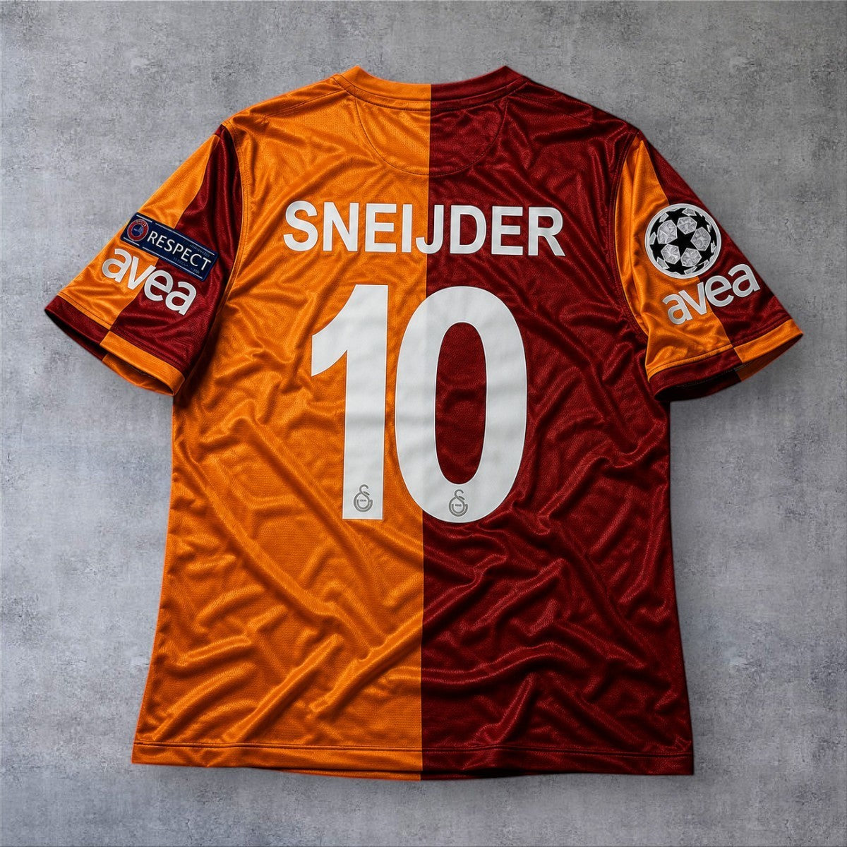 Sneijder 10 Galatasaray Home 2013/14 Champions League retro football shirt