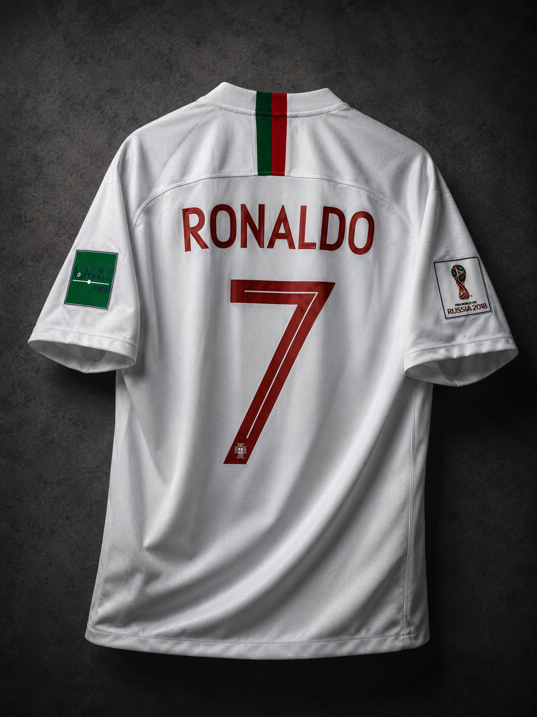 Ronaldo 7 - Portugal Away 2018 World Cup