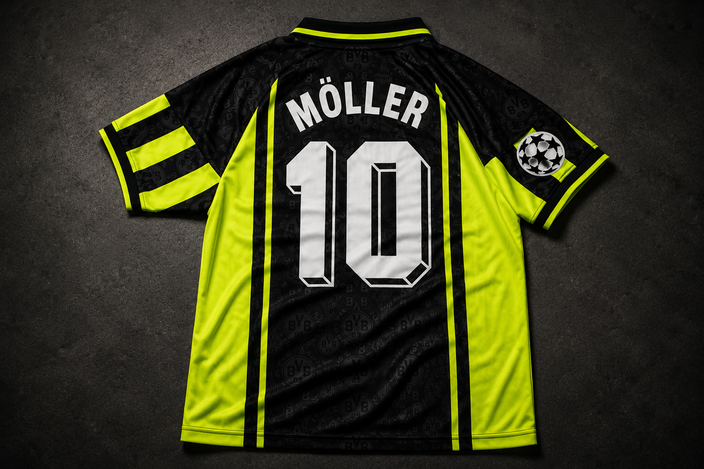 Moller 10 - Borussia Dortmund Away 1996/97 Champions League