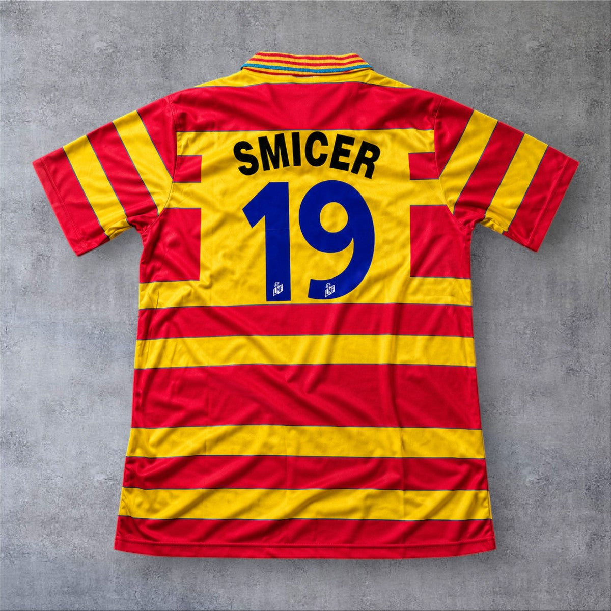 Smicer 19 Lens Home 1997/98 retro football shirt