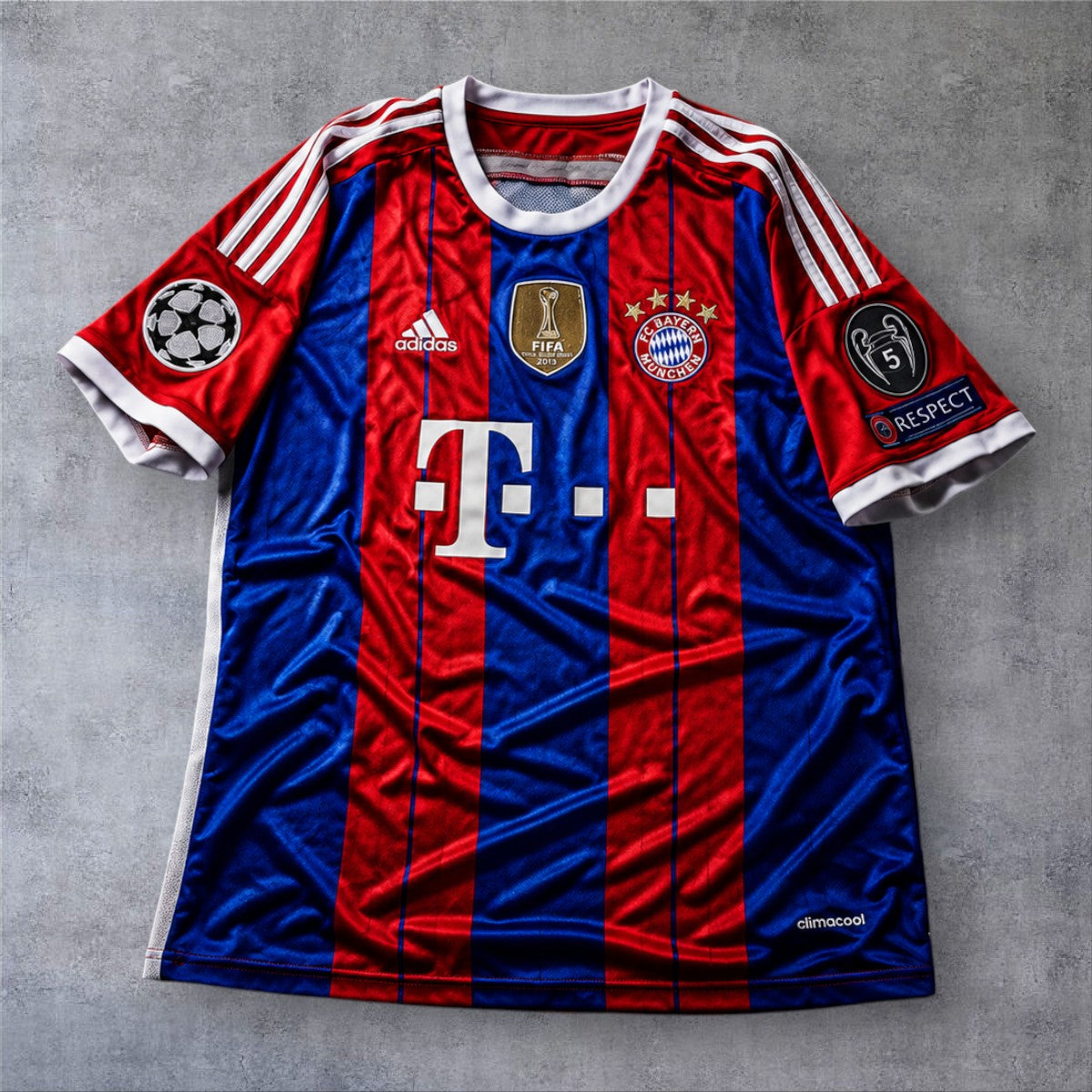 Xabi Alonso 3 Bayern Home 2014/15 Champions League retro football shirt