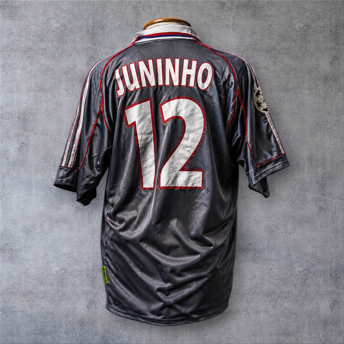 Juninho 12 Lyon 2000 Third Kit Champions League
