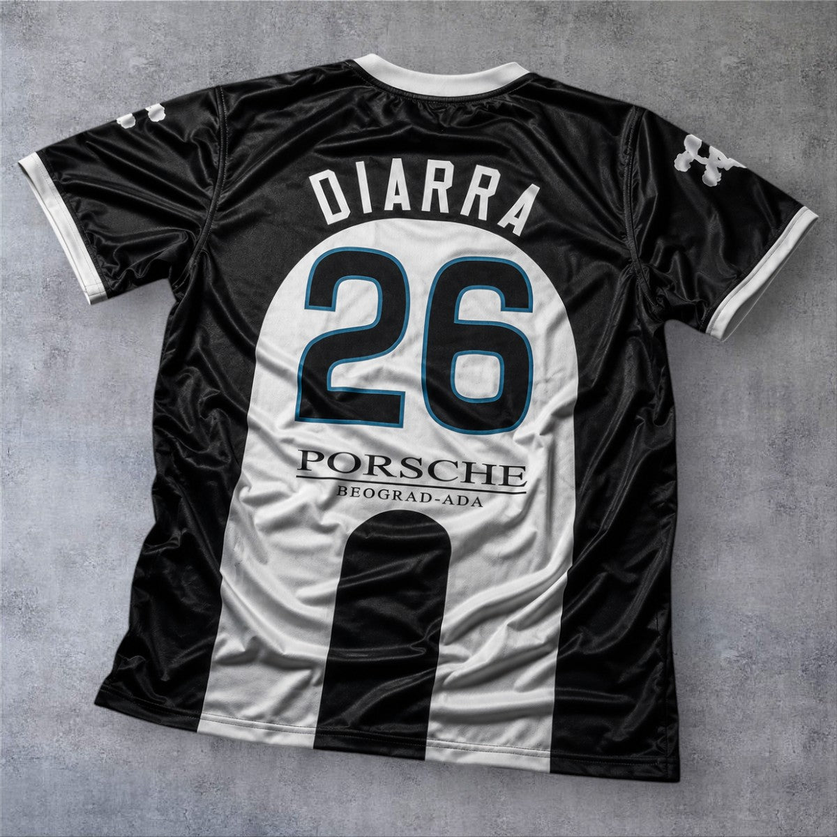 Diarra 26 Partizan Home 2008/09 retro football shirt