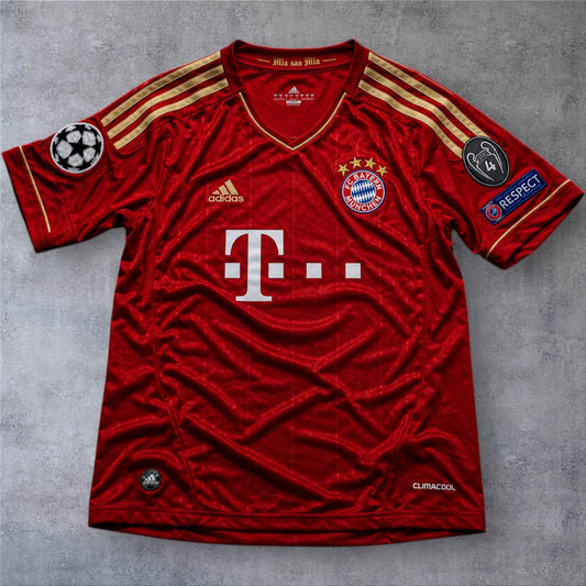 Ribery 7 Bayern Home 2012/13 Champions League retro football shirt