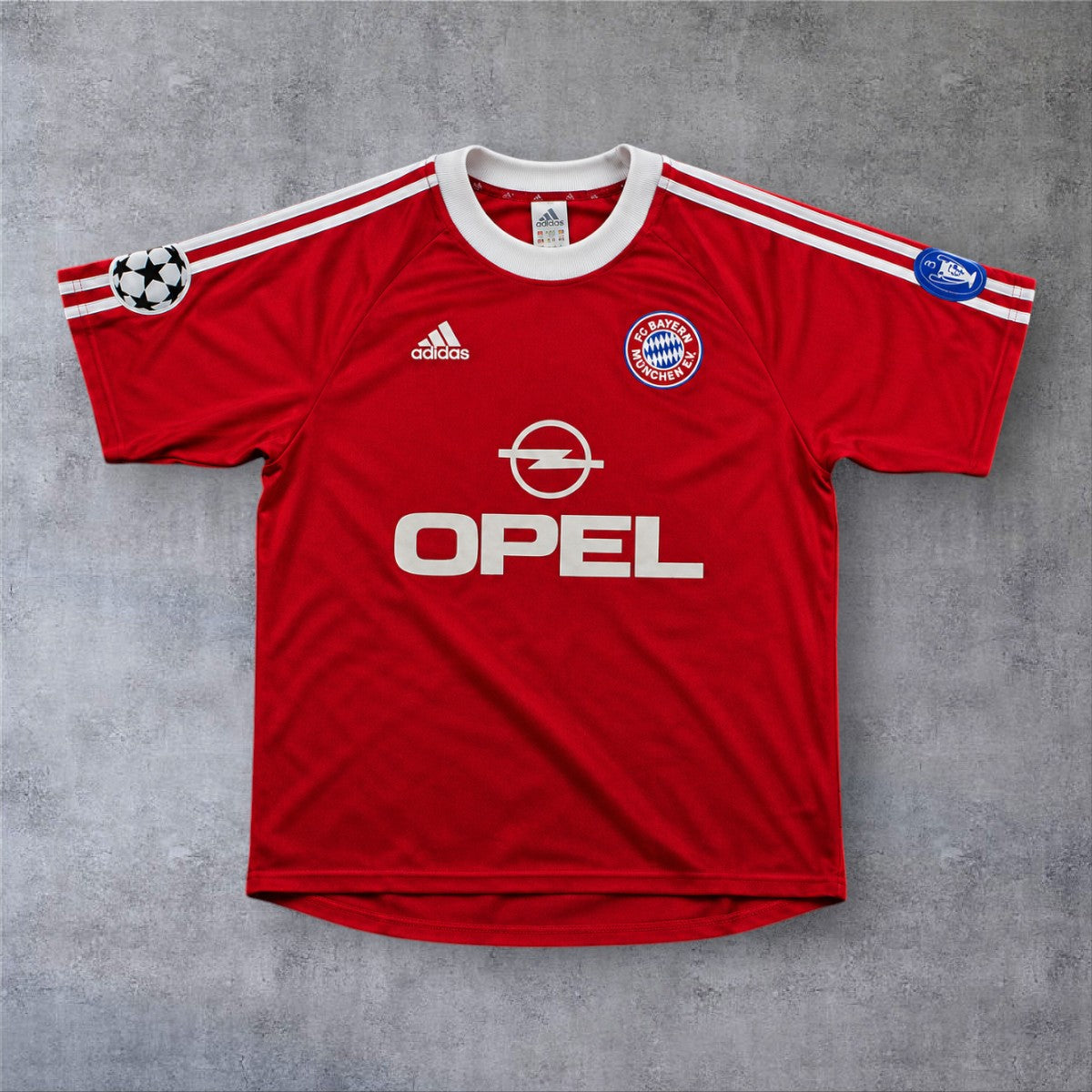 Elber 9 Bayern Home 2001/2002 Champions League retro football shirt