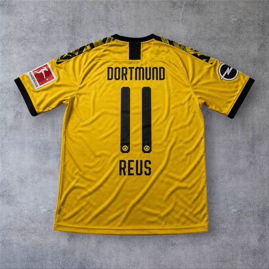 Reus 11 Dortmund Home 2019/20 Bundesliga retro football shirt