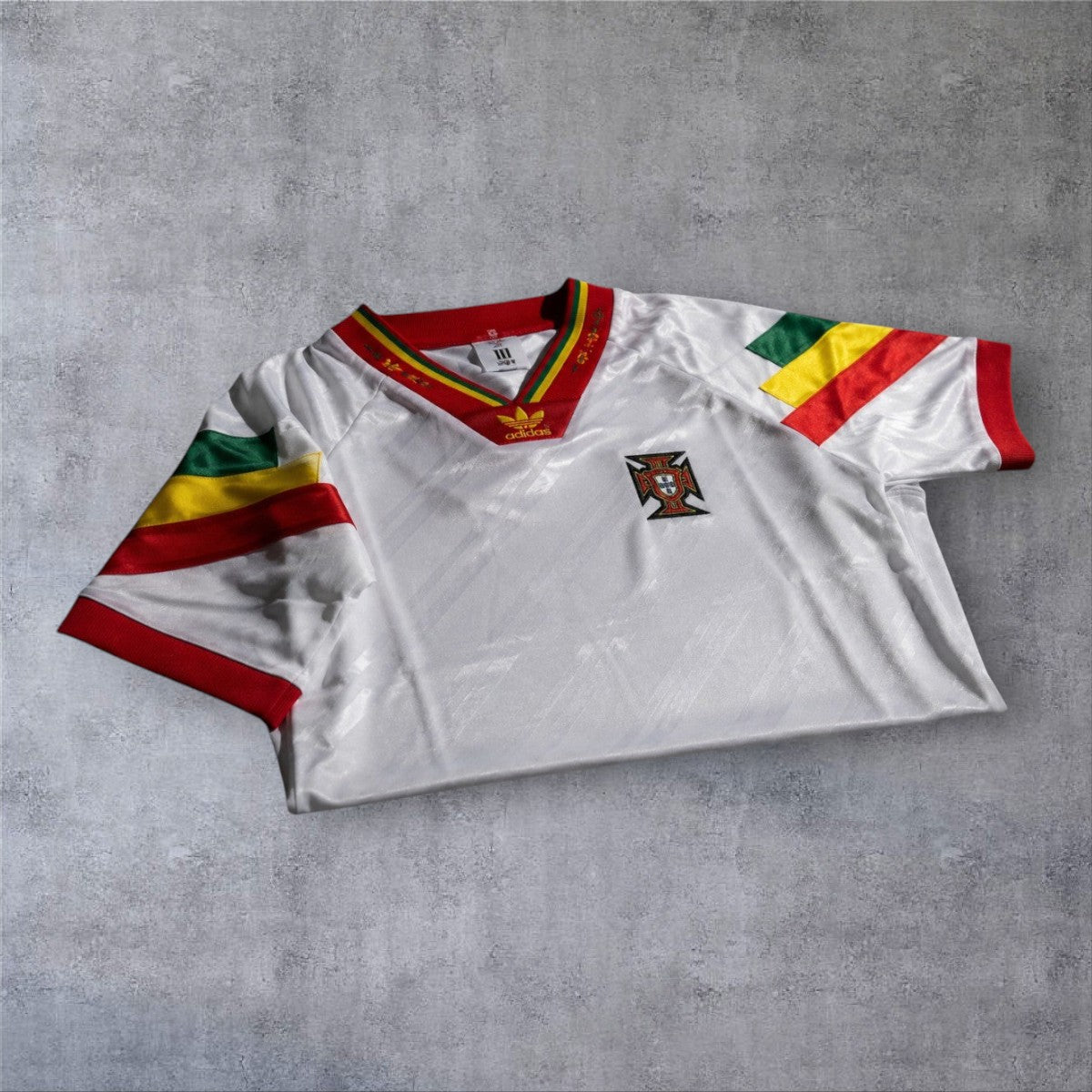 Figo 7 Portugal Away 1992/1994 retro football shirt