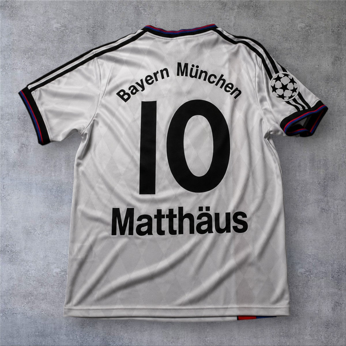 Matthaus 10 Bayern 1995/96 Away Champions League retro football shirt