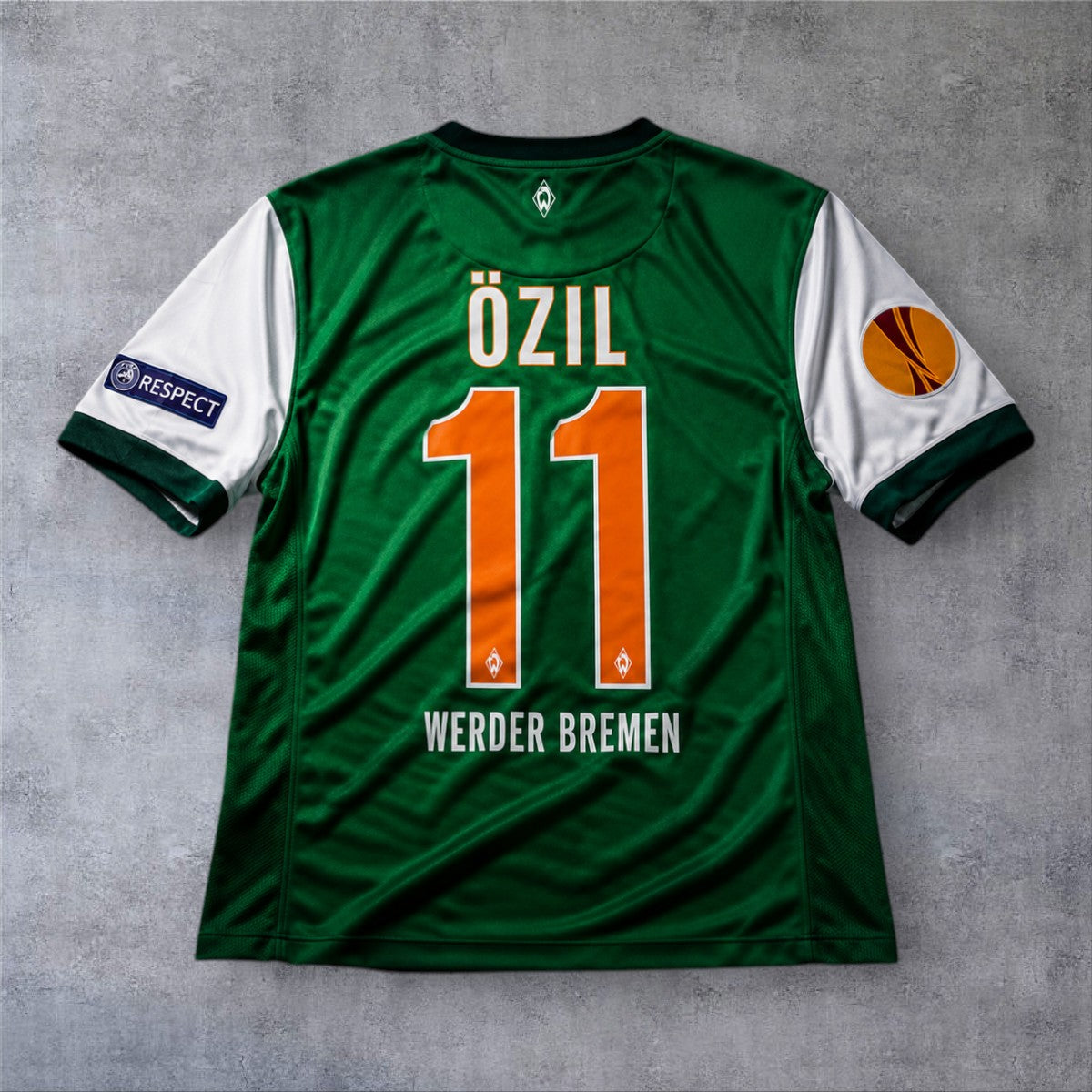 Ozil 11 Werder Bremen Home 09/10 Europa League retro football shirt